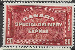 Canada Mh * 70 Euros 1930 - Eilbriefmarken