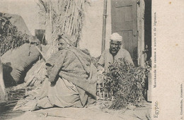 Egypte Marchands De Canne à Sucre Et Legumes Sugar Cane And Vegeteble Vendors Egypt Khardiache Alexandrie - Shopkeepers