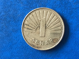 Münzen Münze Umlaufmünze Mazedonien 1 Dinar 2006 - Macedonia