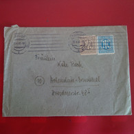 LETTRE HAMBURG POUR HOHENSTEIN 1946 - Lettres & Documents