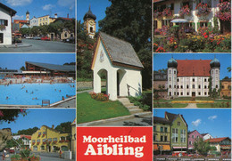 Allemagne - Bavière - Moorheilbad Aibling - Multivues - Ecrite, Timbrée - Bad Aibling