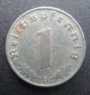 Allemagne - 1 Reichspfennig 1942 B (Hanovre) - 1 Reichspfennig