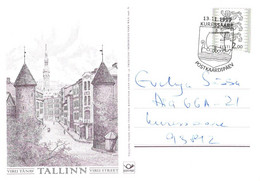 Estonia:Postcard Day Special Cancellation On Postcard 1999 - Estland
