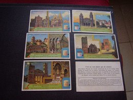 Original Old Cards Chromos Liebig S 1241 Joyaux D' Architecture Sicilienne Complet - Liebig