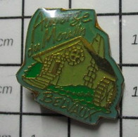 2917 Pin's Pins / Beau Et Rare / THEME : ALIMENTATION / AUBERGE DU MOULIN BELVAUX (en Luxembourgeois : Bieles Et En Alle - Alimentation