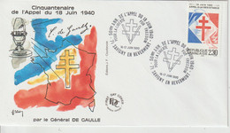 France 1990 Général De Gaulle Savigny En Revermont (71) - Commemorative Postmarks