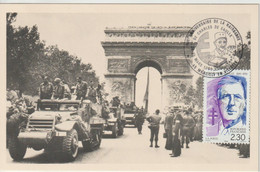 France 1990 Général De Gaulle Marcilly En Villette (45) - Gedenkstempels