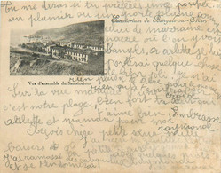 Banyuls Sur Mer - 2 Documents - Le Sanatorium , Vue D'ensemble Et Cour Et Galerie Côté Filles - Banyuls Sur Mer