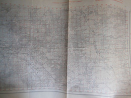 Carte Géographique De REIMS-MOURMELON-LE-GRAND-WITRY-LEZ-REIMS (Marne 51) - 1912 - Cartes Géographiques