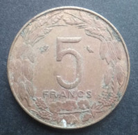 États De L'Afrique Équatoriale - 5 Francs 1972 ( Cameroun) - Other - Africa