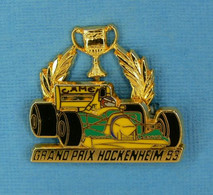 1 PIN'S //  ** GP F1 / HOCKENHEIM '93 / Michael SCHUMACHER (ALL) / BENETTON-FORD B193 F1 ** . (Locomobile - F1