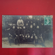 CARTE PHOTO SOLDATS ACAMP DE LA VALBONNE - Other & Unclassified