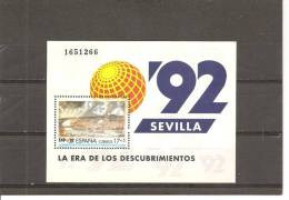 España/Spain-(MNH/**) - Edifil 3191 - Yvert  BF-49 - Blocs & Hojas