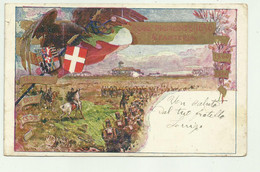 REGGIMENTO PIEMONTE 4 FANTERIA 1903  VIAGGIATA FP - Regiments