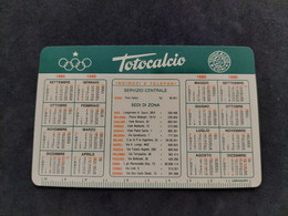 Calendarietto 1990. Totocalcio. Partite Serie A E Serie B. - Small : 1981-90