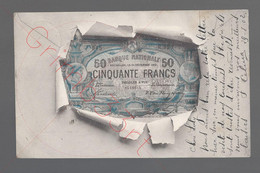 Billet De Banque - 50 Francs - Postkaart - Coins (pictures)