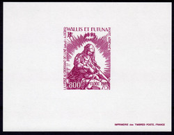 Wallis Futuna 1989, Christmas, Durer, BF DELUXE - Grabados