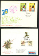 TAIWAN R.O.C. - Set Of Fifteen (15) FDCś Or Comm Covers.. Only Two Addressed. - FDC