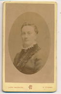 Photographie XIXe CDV Portrait De Marie-Louise Fumey Prix Conservatoire De Lyon 1900 Fille Antonia Pitarch - Antiche (ante 1900)