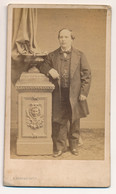 Photographie XIXe CDV Portrait De Vincent Pitarch Frère D'Antonio Pitarch Musicien Réfugié Politique Au Puy En Velay - Old (before 1900)