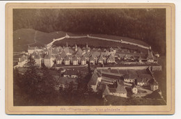 Photographie XIXe Format 11x16 Vue Générale De La Grande Chartreuse Isère Circa 1880 - Antiche (ante 1900)