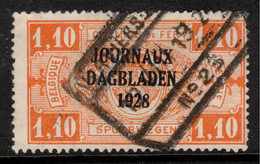 BELGIUM 1928 1f10 Newspaper Stamp Forgery? SG U #ZZB4 - Newspaper [JO]