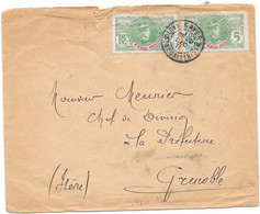 Sur Lettre 1911   -  A.O.F. - Ht SENEGAL-NIGER - Briefe U. Dokumente