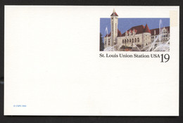 ST. LOUIS UNION STATION USA UX177 Postal Card Mint 1994 - 1981-00