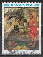 Rwanda 1980. Scott #765 (U) Tahitian Women, By Gauguin - Used Stamps