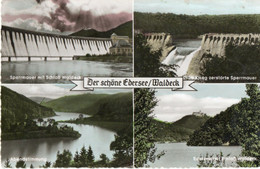 DER SCHONE EBERSEE WALDECK - F.P. - STORIA POSTALE - Edersee (Waldeck)