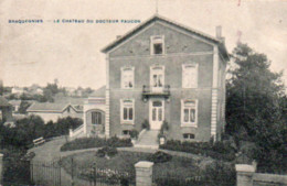 Braquegnies  Le Chateau Du Docteur Faucon Voyagé En 1908 - La Louvière