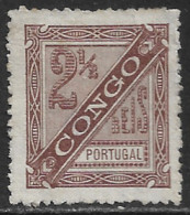 Portuguese Congo – 1894 King Carlos 2 1/2 Réis Mint Stamp - Congo Portuguesa