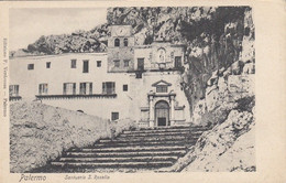 PALERMO-SANTUARIO SANTA ROSALIA-CARTOLINA NON VIAGGIATA -ANNO 1900-1904-RETRO INDIVISO - Palermo