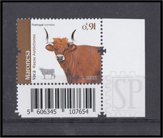 Portugal 2020 Raças Autóctones Vaca Maronesa Portuguese Autochtonous Breeds Corner Sheet Code Cow Vache - Nuovi