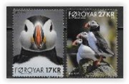 Féroé 2021 N°1008/1009 Neufs Europa Oiseaux Macareux - Faroe Islands
