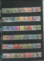 Danemark  Lot De Timbres Oblitérés Différents - Lotes & Colecciones