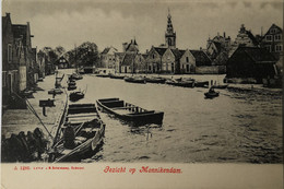 Monnikendam (Monikendam) Gezicht Op Ca 1900 Schalekamp - Sonstige & Ohne Zuordnung