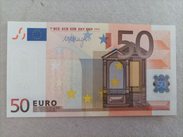 50 EURO SPAIN(V) M050A, DRAGHI, UNC - 50 Euro