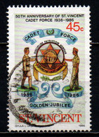 ST. VINCENT - 1986 - St. Vincent Cadet Force, 50th Anniv. - USATO - St.Vincent (1979-...)