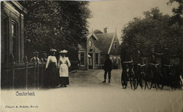 Oosterleek (NH) LET OP - AANGESNEDEN BOVENRAND! //In Het Dorp 1907 - Autres & Non Classés
