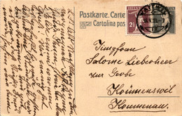 Postkarte * Wattwil 18. 5. 1921 - Wattwil