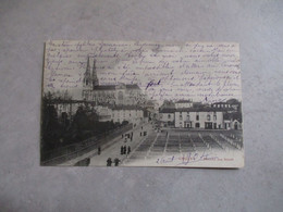 1904 Lot 2 Cpa Cholet  Marche Aux Boeuf  Bords De La Moine - Cholet