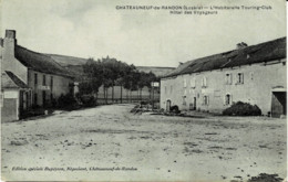 "/"48 - Lozère - Chateauneuf De Randon - L' Habitarelle Touring-Club - Hôtel Des Voyageurs - Chateauneuf De Randon