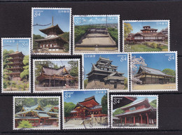 Japan - 4th National Treasures Series N°2 2021 - Used Stamps