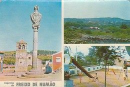 Portugal & Marcofilia, Freixo De Numão, Aspetos, Trás Os Montes, Multi, Porto 1980 (9371) - Guarda