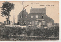 Adinkerke - La Douane Et Café "Au Drapeau Belge" - Uitg. PhoB - 259 - De Panne