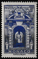 Timbre-poste Gommé Neuf** - Vues De La Principauté Porte Du Palais - N° 183 (Yvert Et Tellier) - Monaco 1939 - Unused Stamps