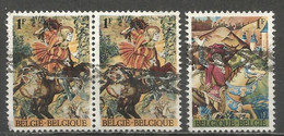 Belgique - N°1425 Et 26 - Oblitération Roulette - Used Stamps