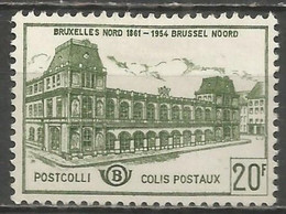 Belgique - Chemins De Fer / Colis Postaux - N°366* Ancienne Gare Du Nord à Bruxelles - Nuovi