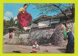 Corée KOREAN See-saw Game VOIR DOS En 1973  Timbre De Hong Kong - Corée Du Sud